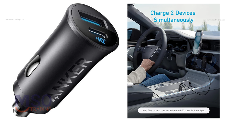 شارژر فندکی 30 وات انکر مدل A2741